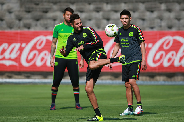 Entrenamiento y Conferencia Seleccion Mexicana Copa Oro - Martes 16