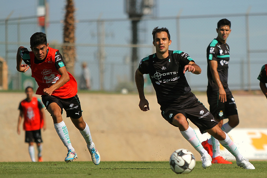 Entrenamiento Santos - Apertura 2016 Miercoles 2016