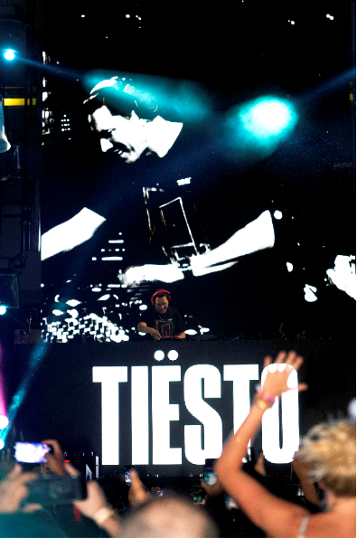 Concierto DJ Tiesto. Hotel Melody Maker