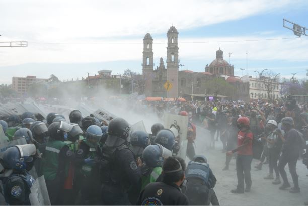 Manifestación Día Internacional de la Mujer 2021, CdMx