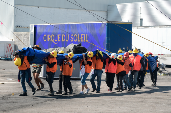 Levantamiento de Carpa, Cirque Du Soleil